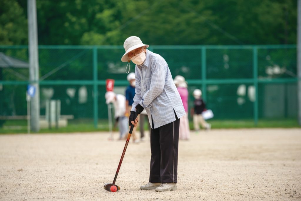 グラウンド・ゴルフ・森井澄代さん